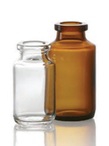 30 ml injectieflacon, amber, type 1 geblazen glas